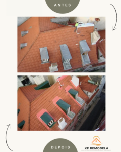 reparação de telhado